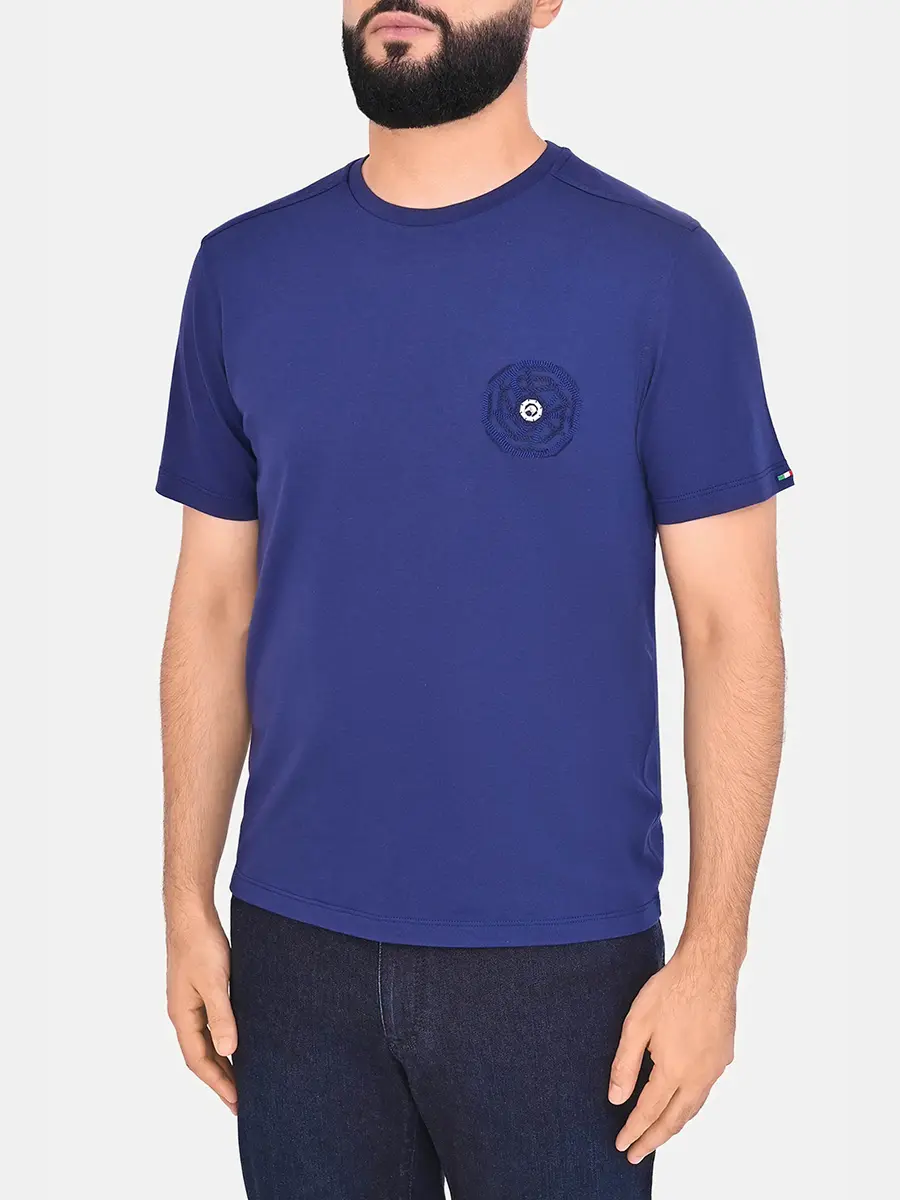 Футболка из хлопка и модала