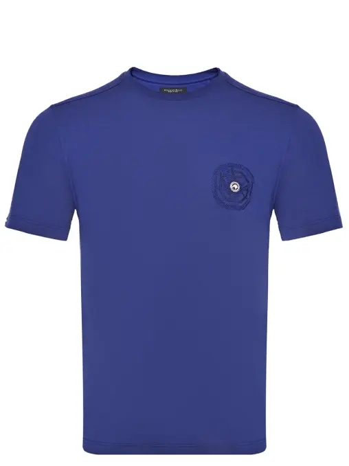 Футболка из хлопка и модала STEFANO RICCI