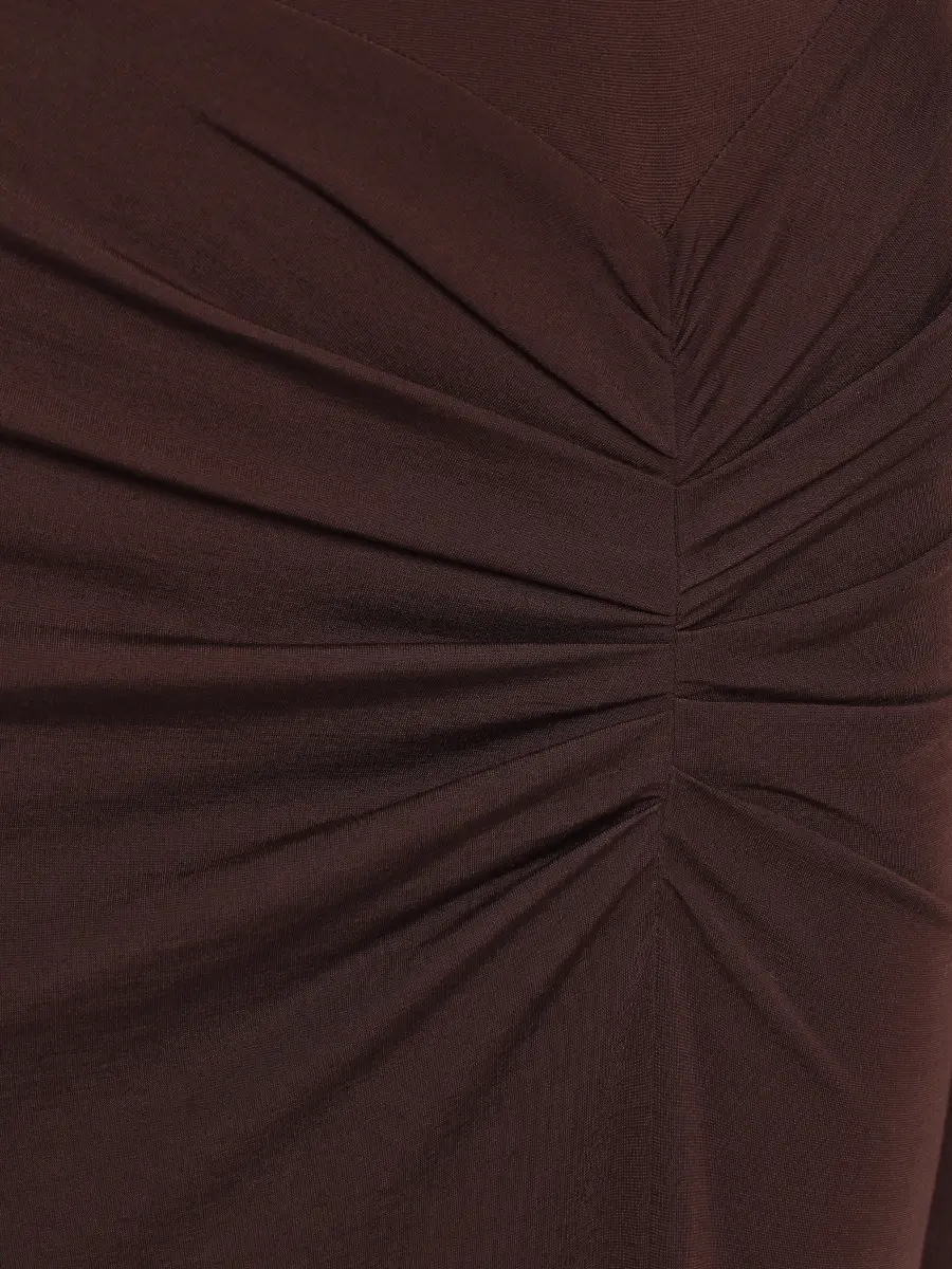 Платье однотонное