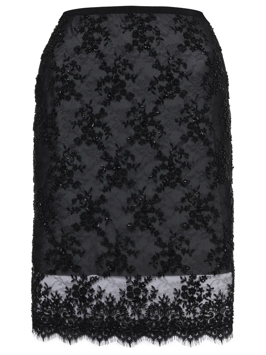Юбка из кружева