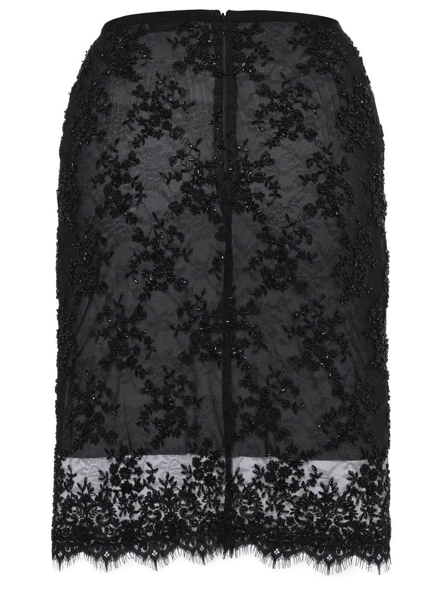 Юбка из кружева