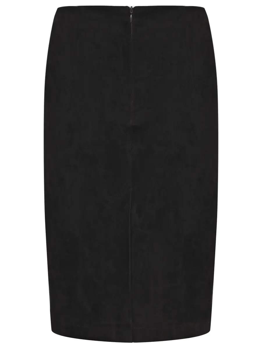 Юбка замшевая