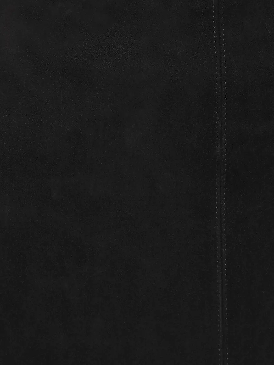 Юбка замшевая