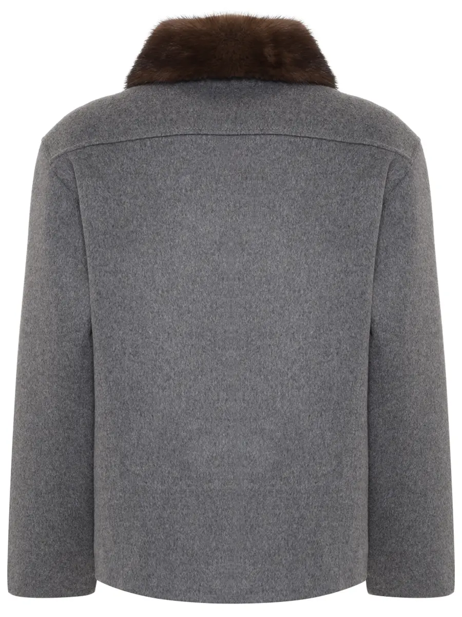 Полупальто шерстяное