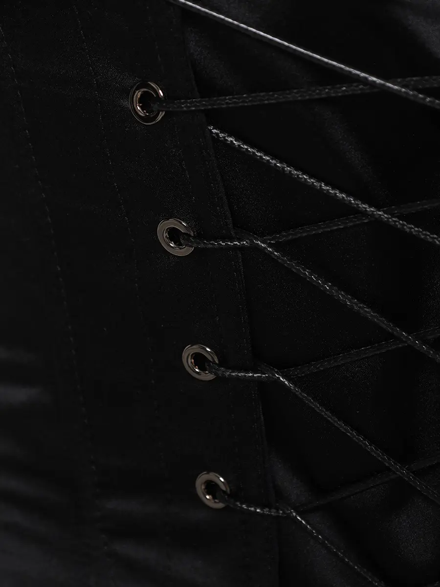 Корсет шелковый