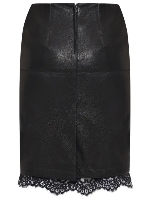 Юбка кожаная MASHA UMANSKAYA