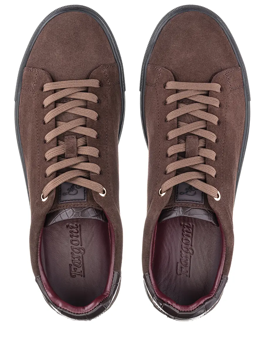 Кеды замшевые