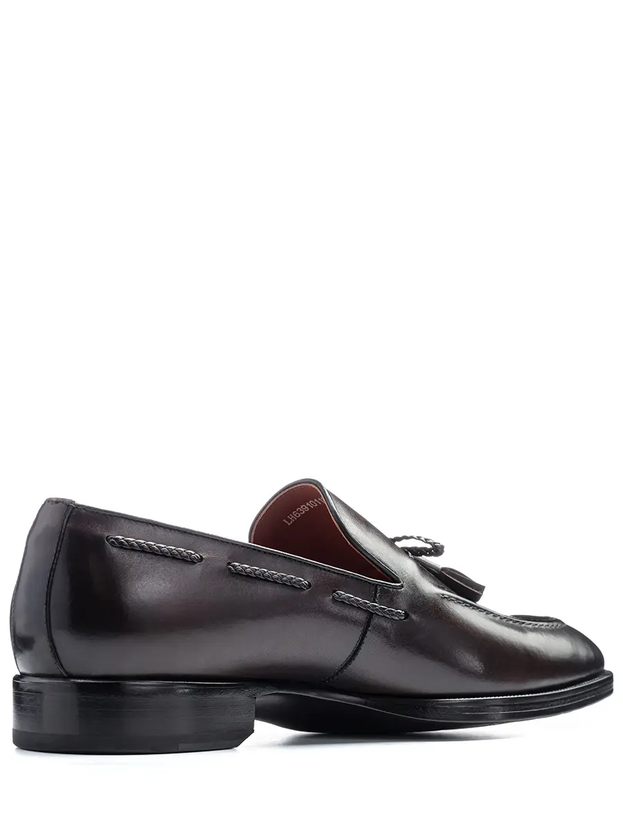 Лоферы кожаные