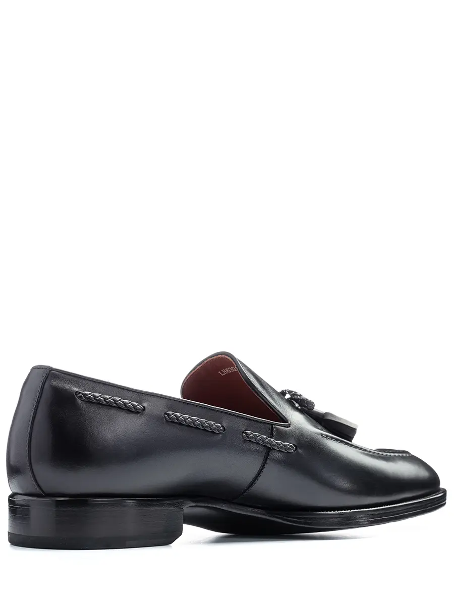 Лоферы кожаные