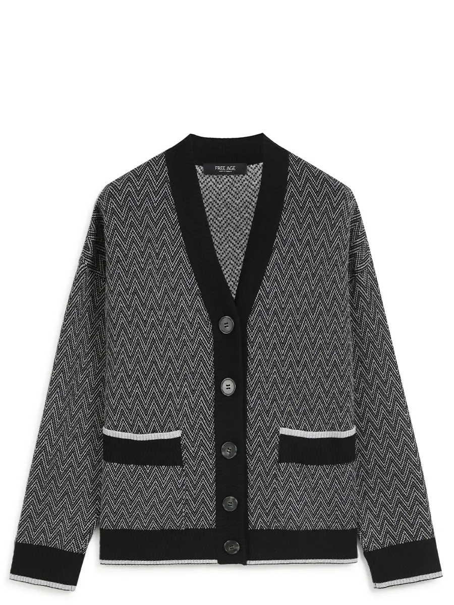 Кардиган из шелка и кашемира