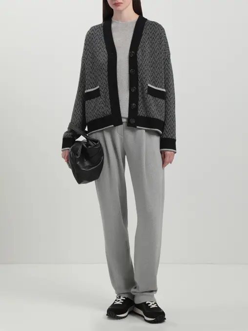 Кардиган из шелка и кашемира FREE AGE