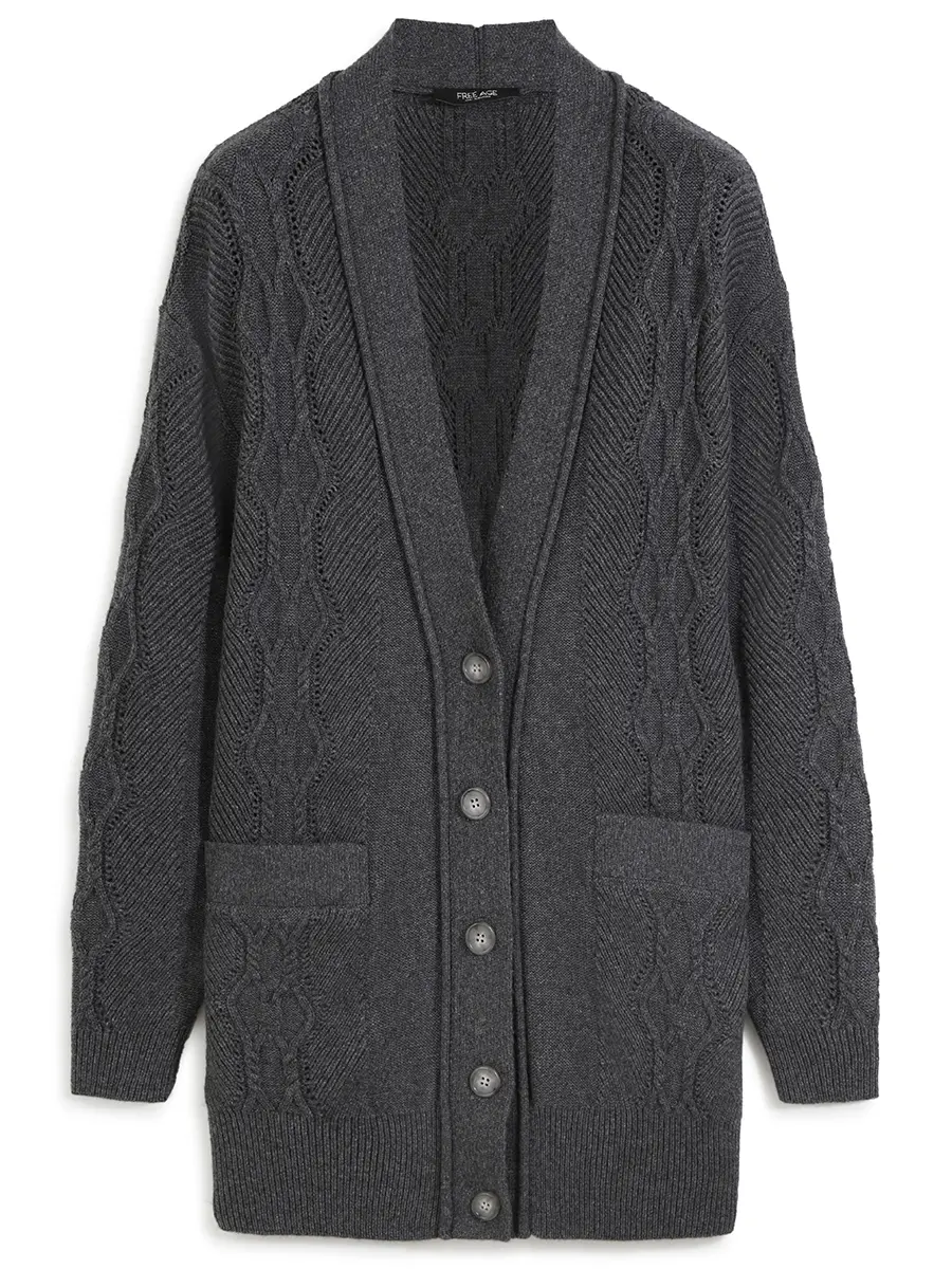 Кардиган из шерсти и кашемира