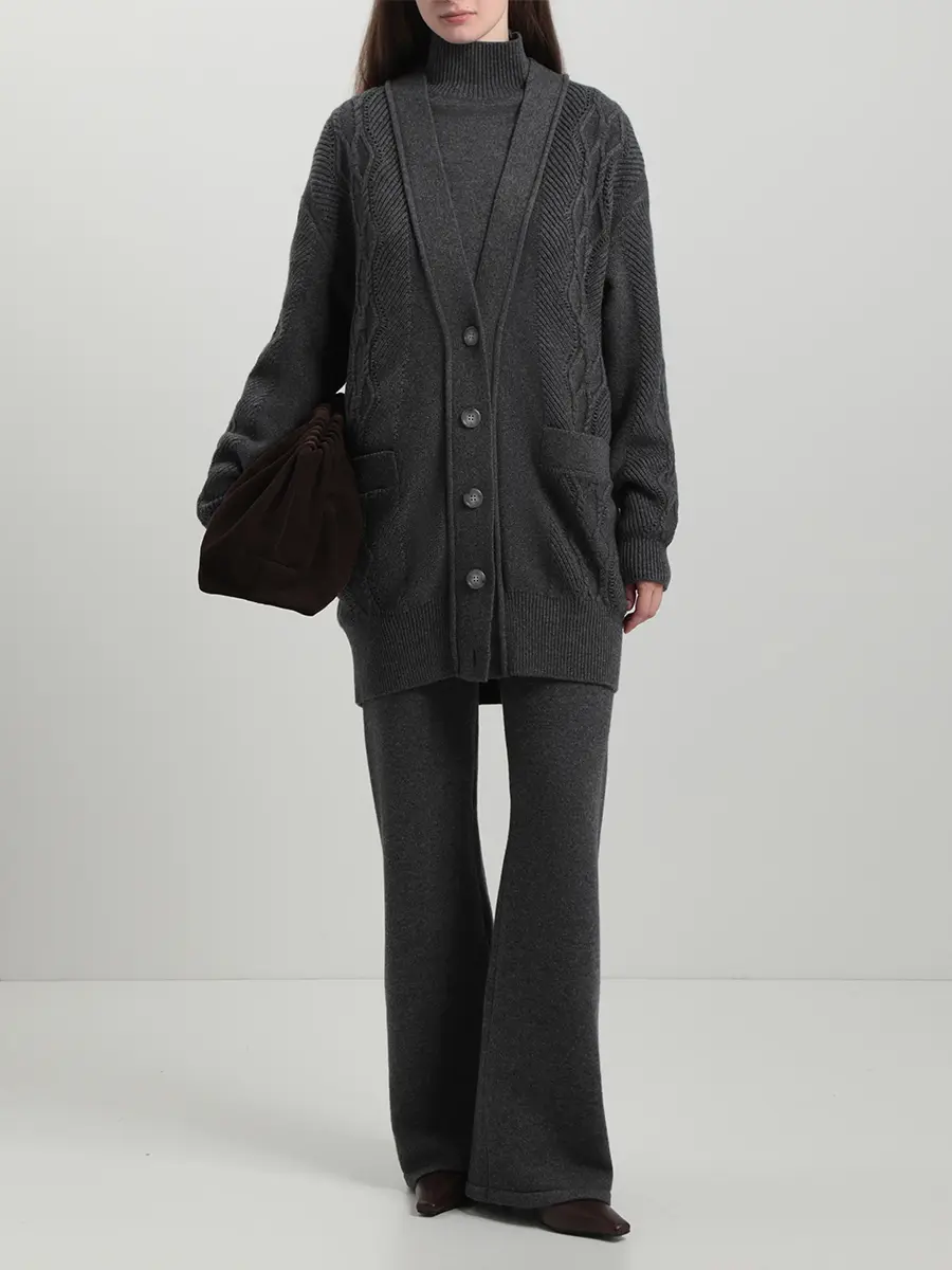 Кардиган из шерсти и кашемира