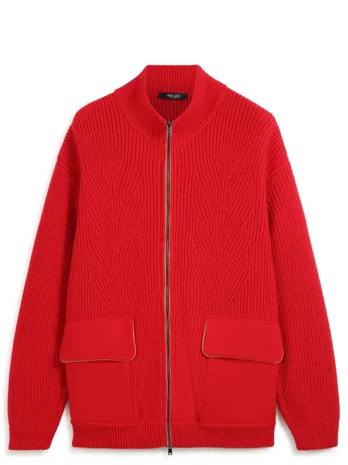 Кардиган из шерсти и кашемира FREE AGE