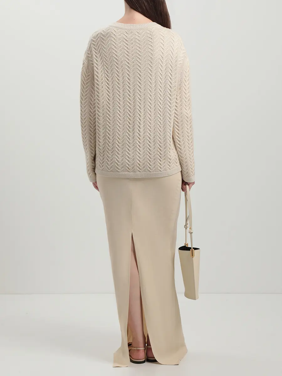 Джемпер из шерсти и кашемира