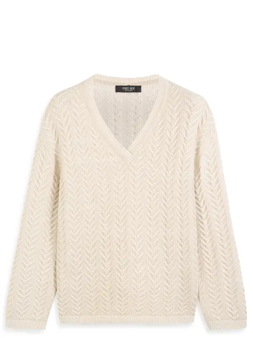 Джемпер из шерсти и кашемира FREE AGE