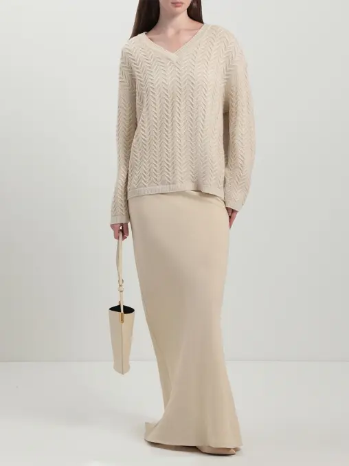 Джемпер из шерсти и кашемира FREE AGE