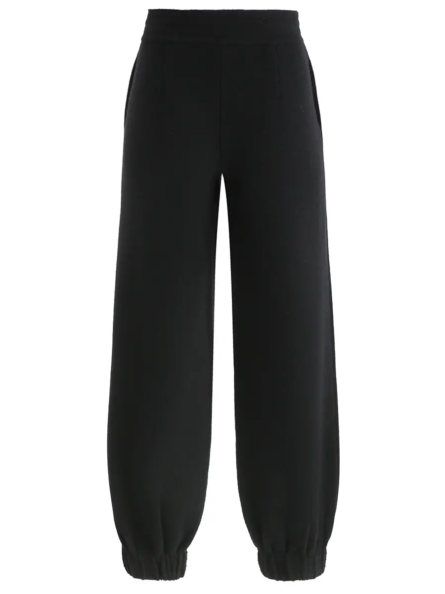 Брюки из шерсти и кашемира