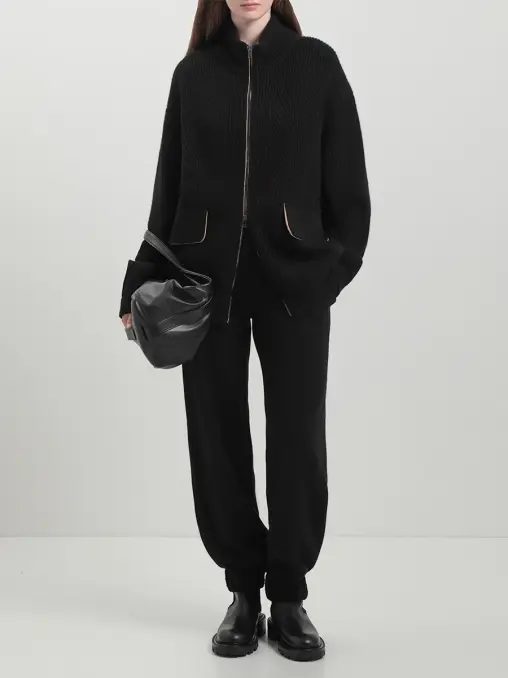 Брюки из шерсти и кашемира FREE AGE