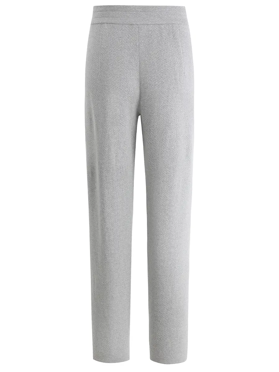 Брюки из шелка и кашемира