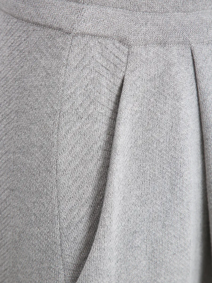 Брюки из шелка и кашемира