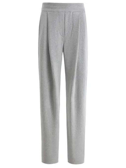 Брюки из шелка и кашемира FREE AGE