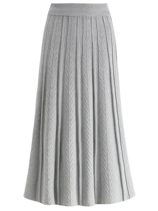 Юбка из шелка и кашемира FREE AGE