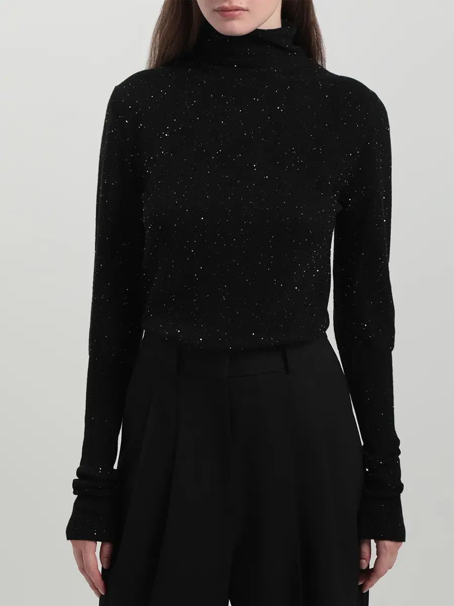 Джемпер с пайетками