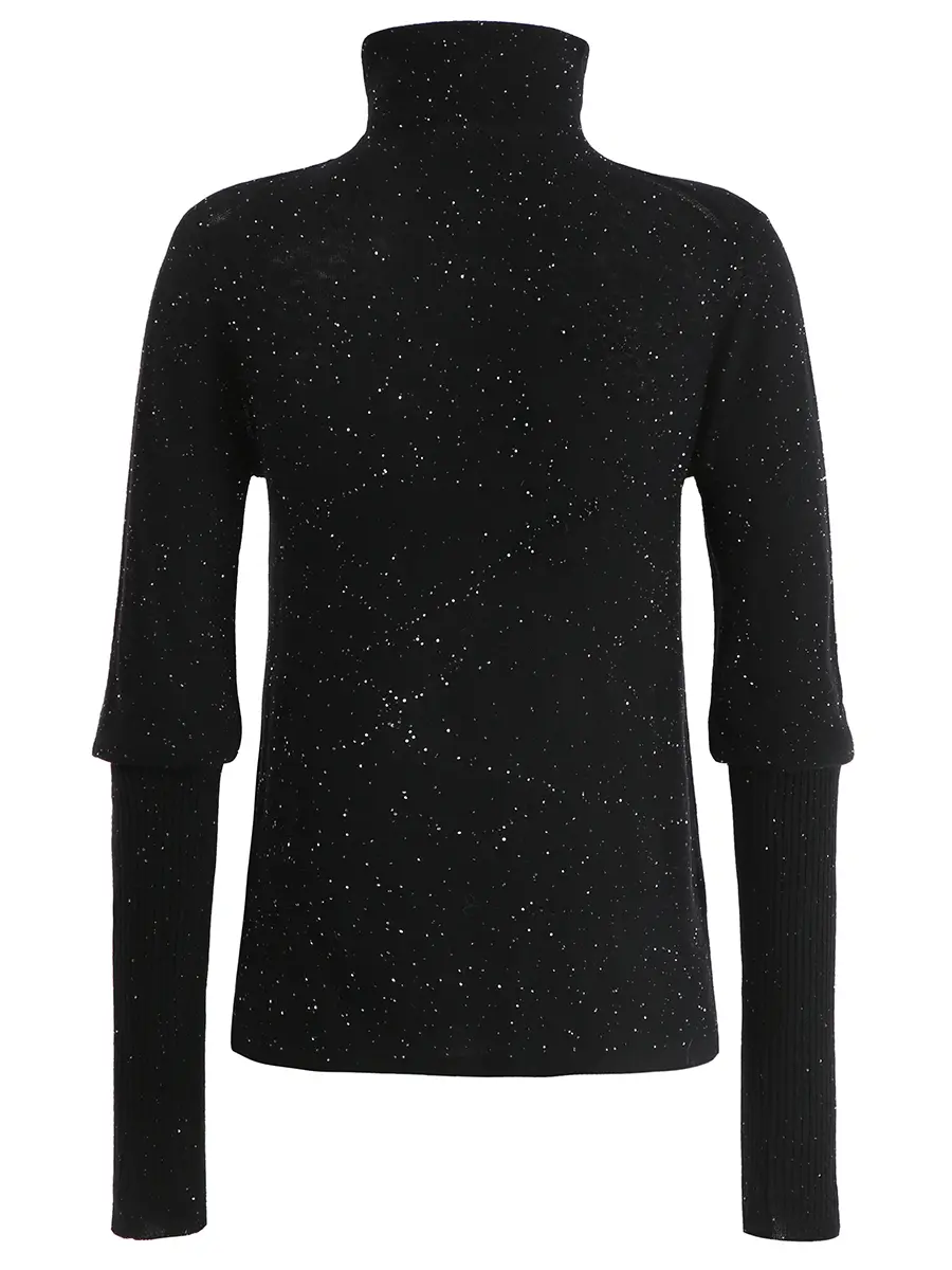 Джемпер с пайетками
