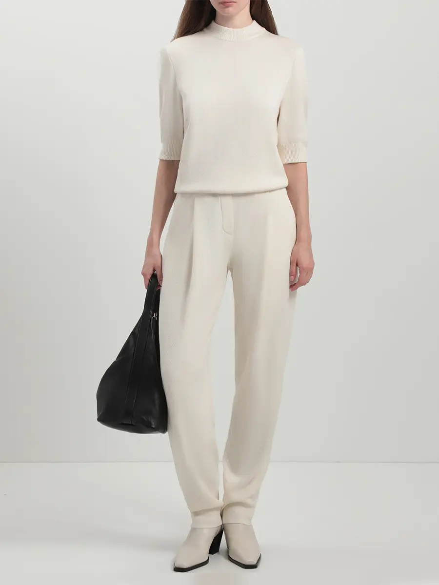 Джемпер из шелка и кашемира