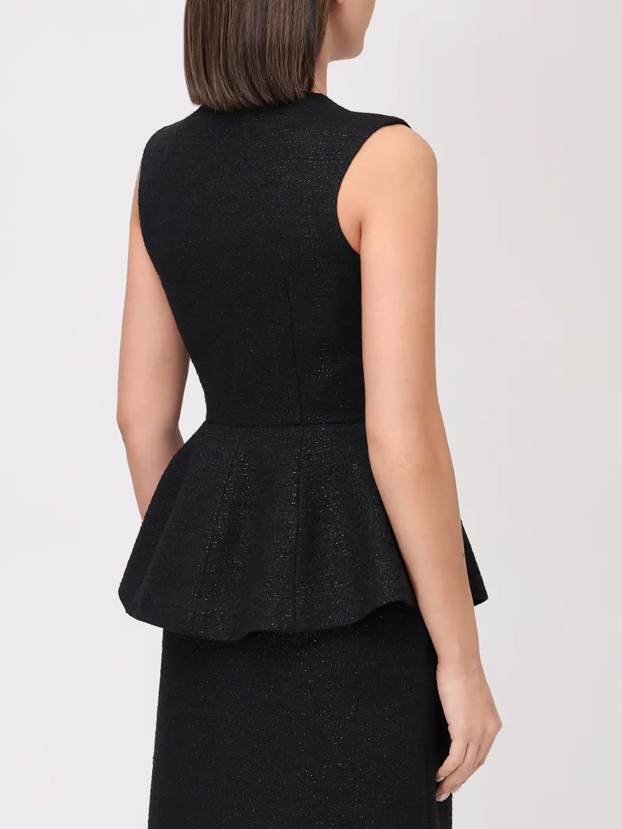 Жилет Angie твидовый