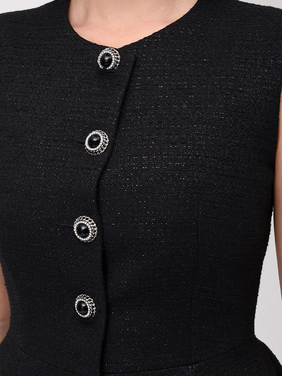 Жилет Angie твидовый