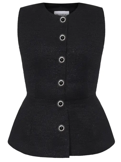 Жилет Angie твидовый PHATEMM