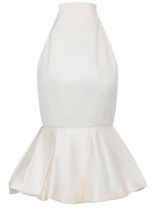 Топ Poly из шелка и хлопка PHATEMM