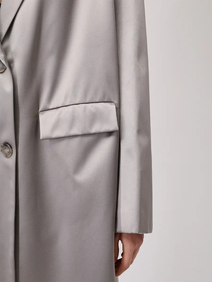 Пальто Victory атласное