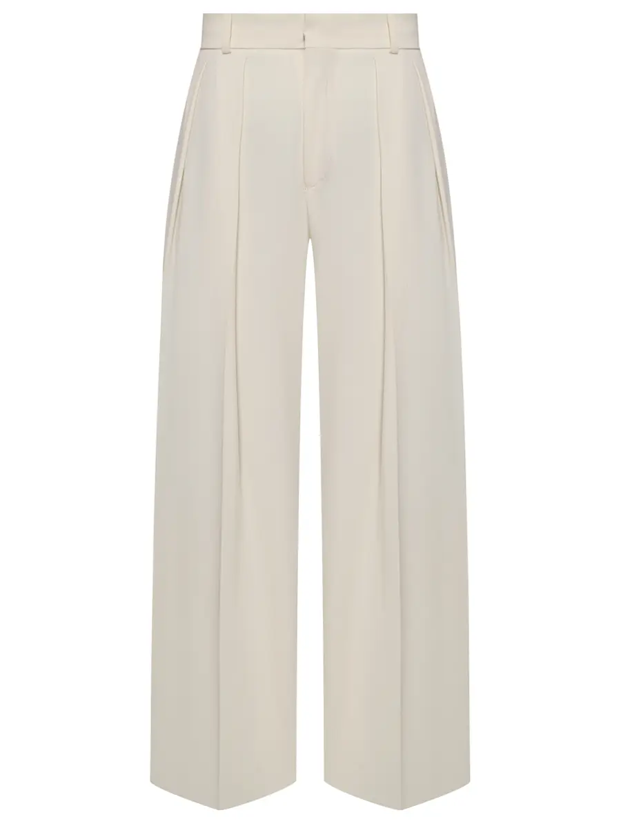 Брюки-палаццо из вискозы