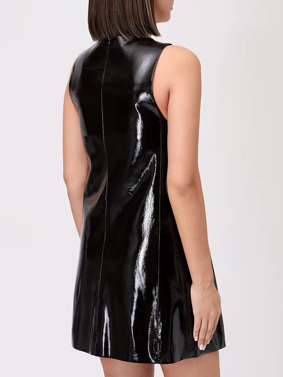 Платье Croco кожаное