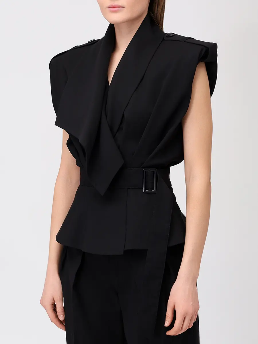 Жилет Rachel из вискозы и шерсти