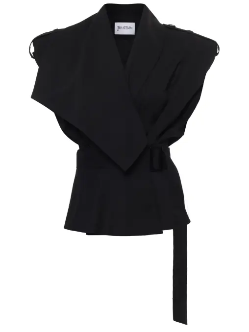 Жилет Rachel из вискозы и шерсти PHATEMM