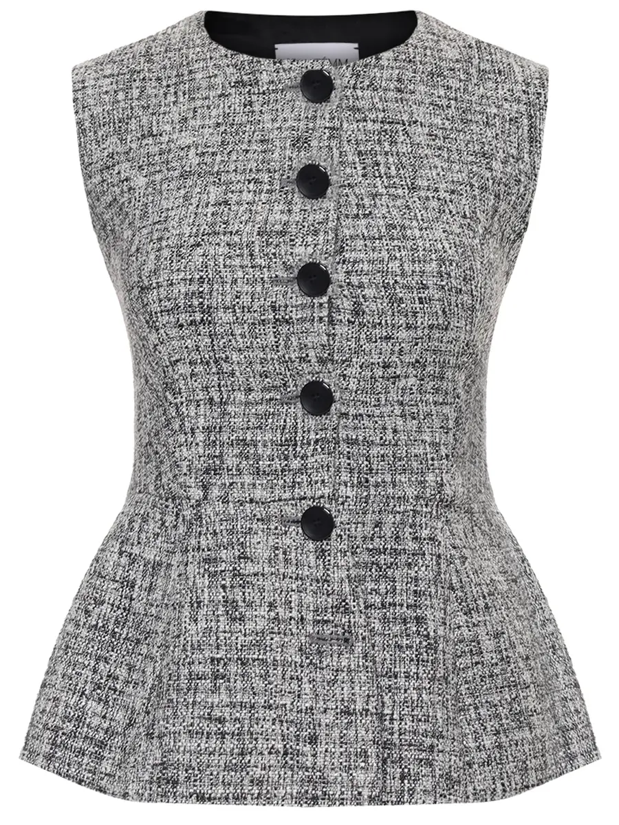Жилет Angie твидовый