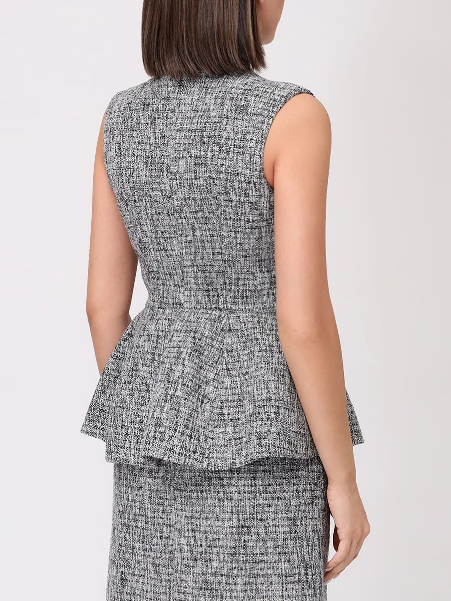 Жилет Angie твидовый