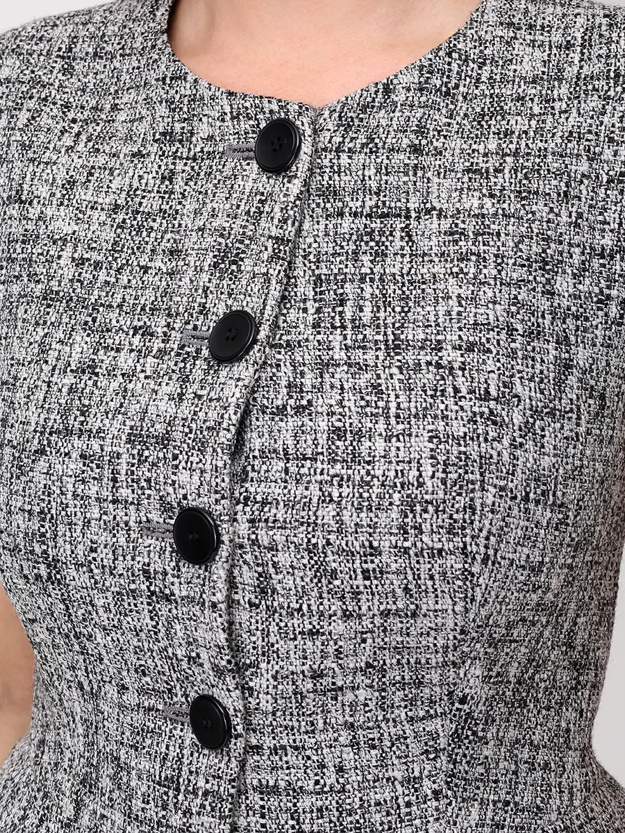 Жилет Angie твидовый