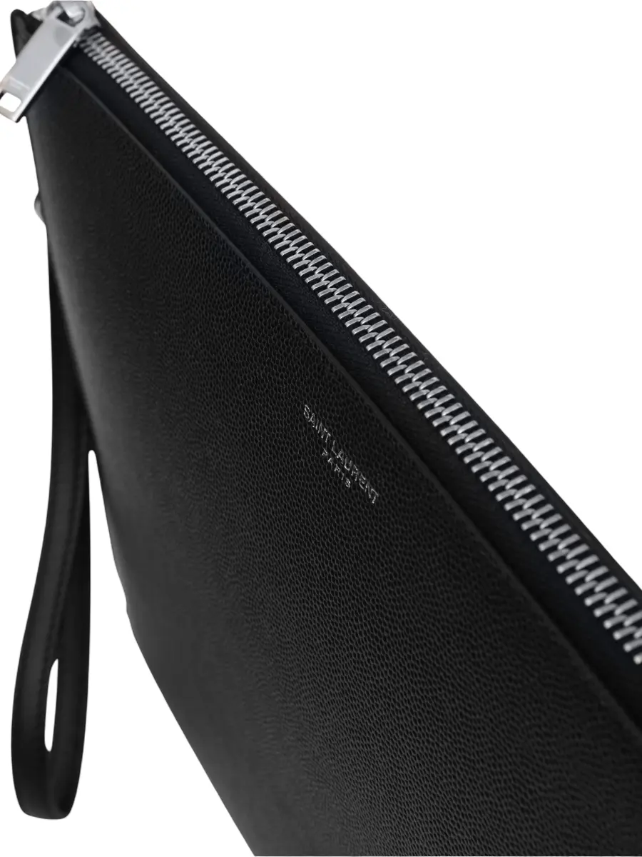 Клатч кожаный