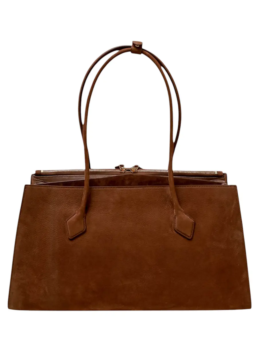 Сумка-тоут замшевая Le Teckel