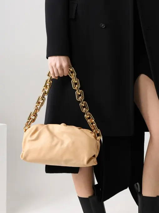 Сумка Chain Pouch кожаная BOTTEGA VENETA