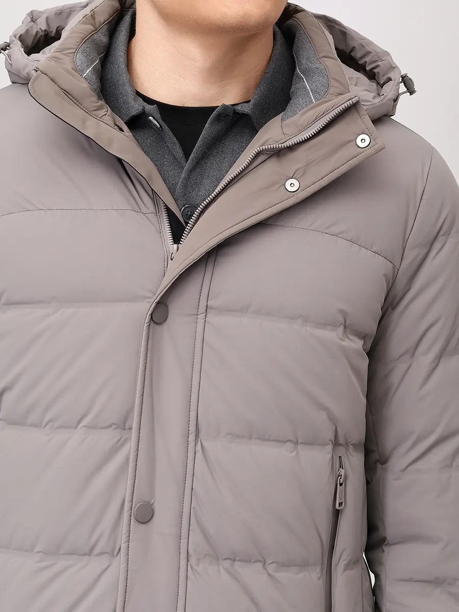 Пуховик стеганый