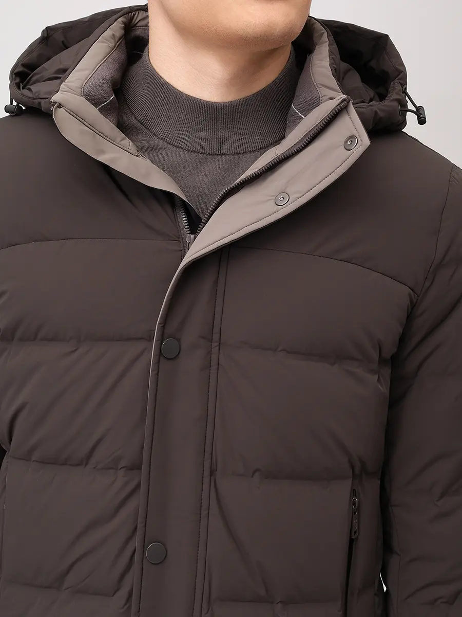 Пуховик стеганый