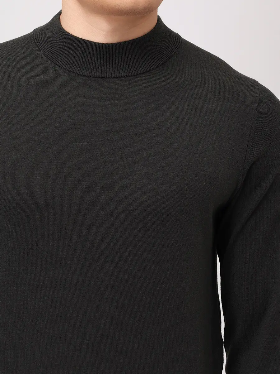 Джемпер из шерсти и тенселя