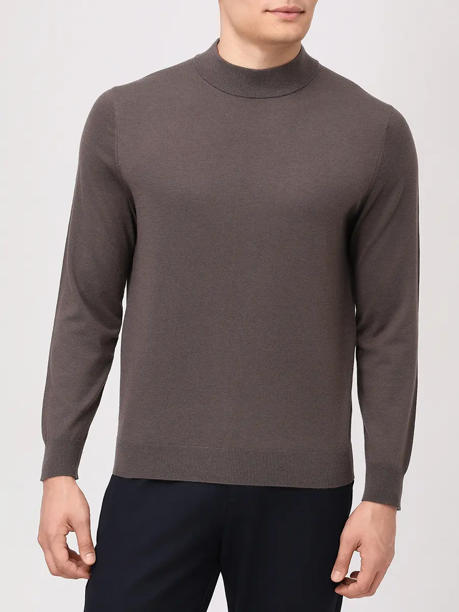 Джемпер из шерсти и тенселя