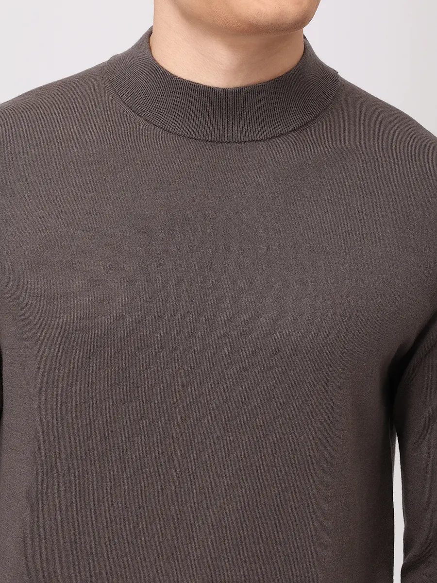 Джемпер из шерсти и тенселя